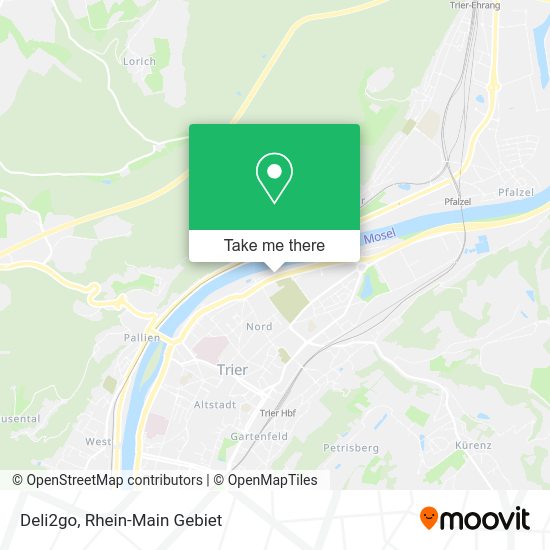 Карта Deli2go