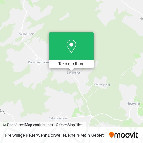 Карта Freiwillige Feuerwehr Dorweiler