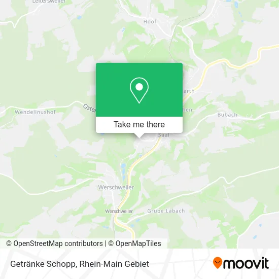 Карта Getränke Schopp