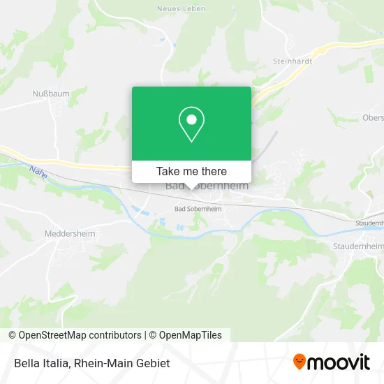 Карта Bella Italia
