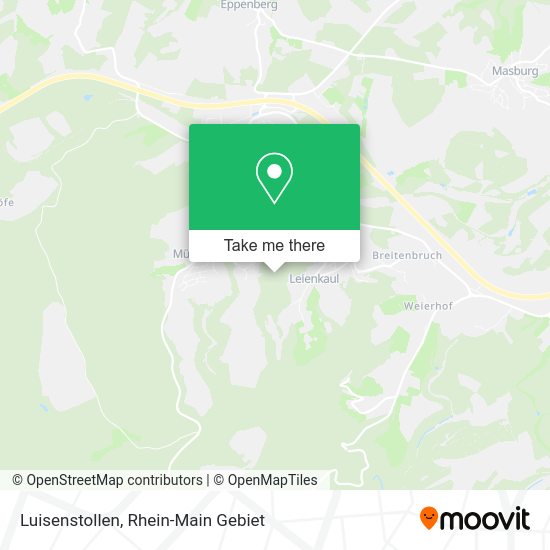 Карта Luisenstollen