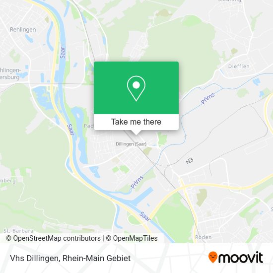 Карта Vhs Dillingen