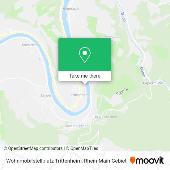 Карта Wohnmobilstellplatz Trittenheim