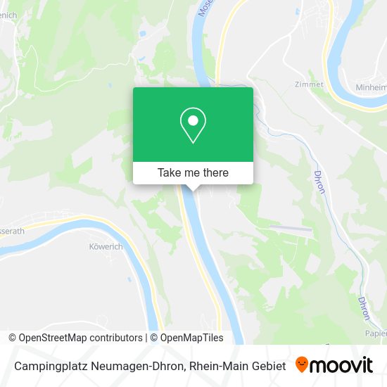 Карта Campingplatz Neumagen-Dhron