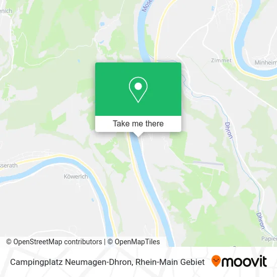 Карта Campingplatz Neumagen-Dhron