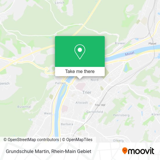 Карта Grundschule Martin