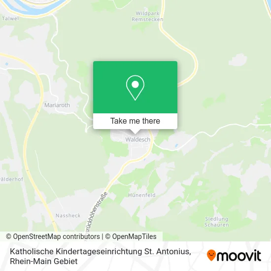 Карта Katholische Kindertageseinrichtung St. Antonius