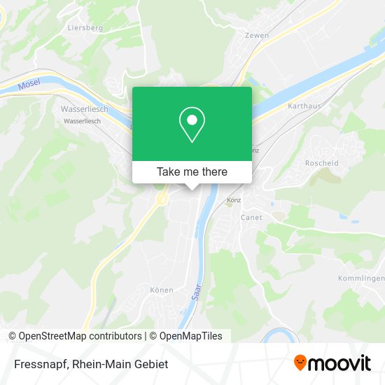 Карта Fressnapf