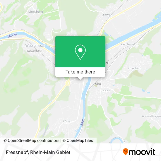 Карта Fressnapf