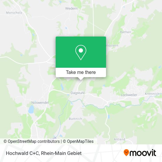 Карта Hochwald C+C