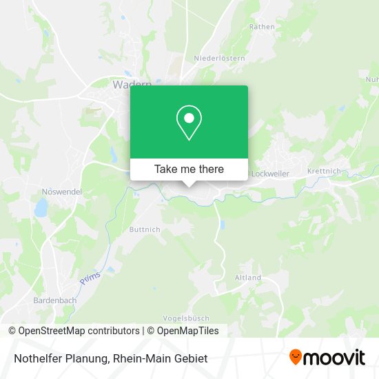 Карта Nothelfer Planung