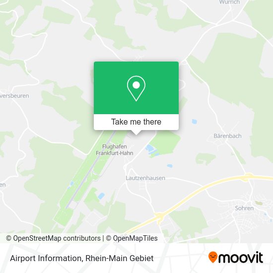 Карта Airport Information