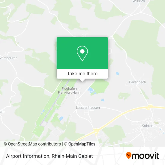 Карта Airport Information