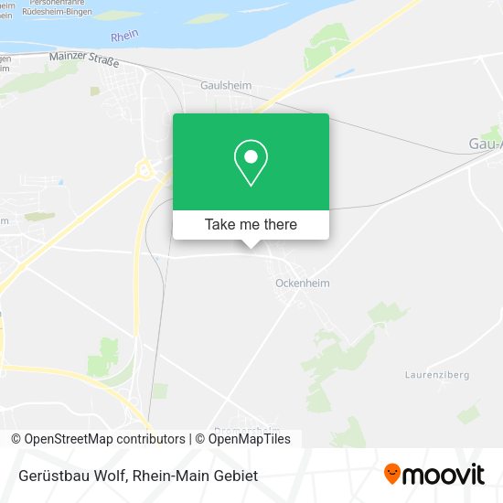 Карта Gerüstbau Wolf