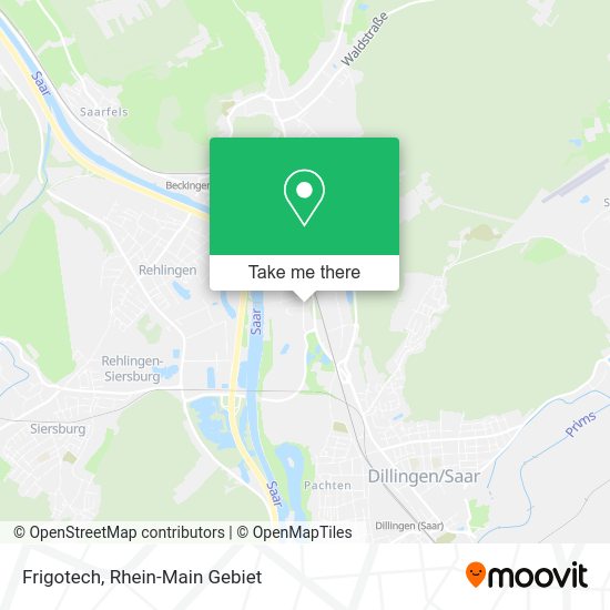 Карта Frigotech