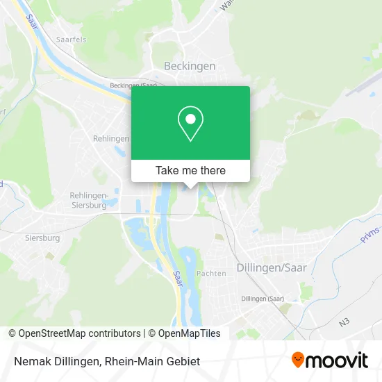 Карта Nemak Dillingen