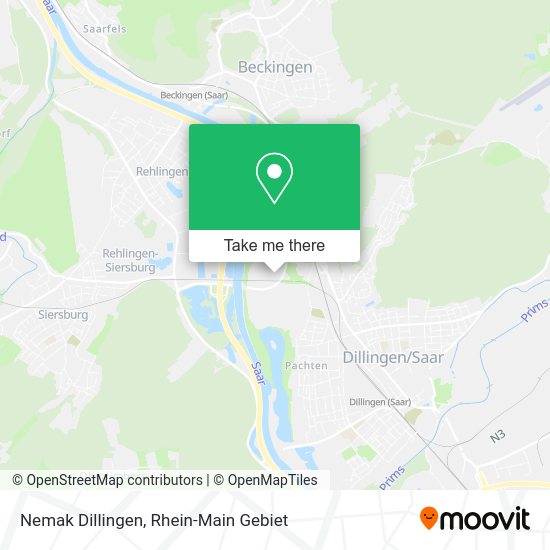 Карта Nemak Dillingen