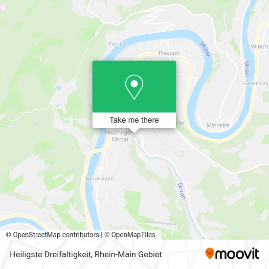 Карта Heiligste Dreifaltigkeit