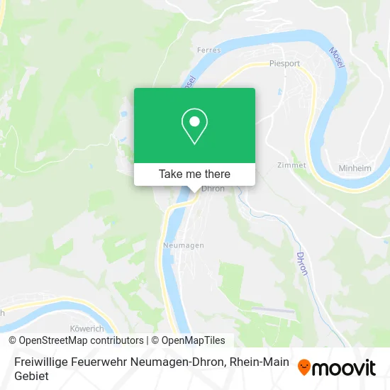 Карта Freiwillige Feuerwehr Neumagen-Dhron