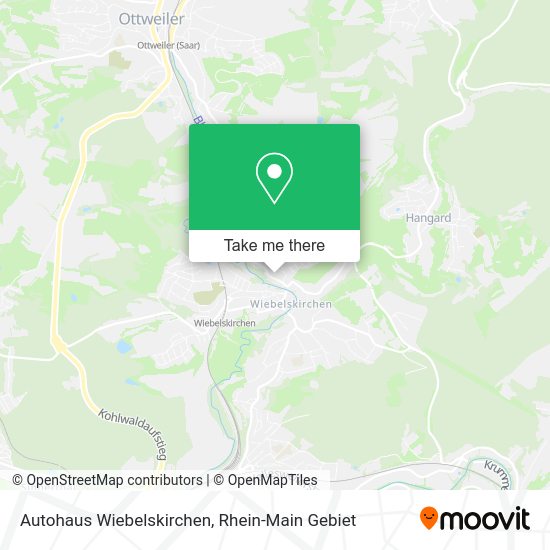 Карта Autohaus Wiebelskirchen