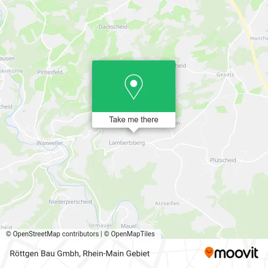 Карта Röttgen Bau Gmbh