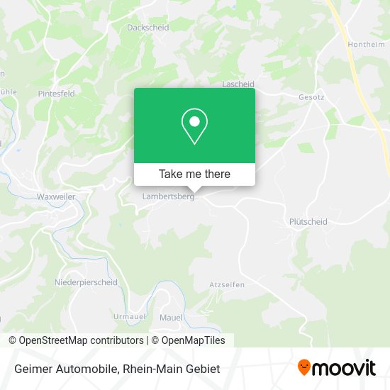 Карта Geimer Automobile