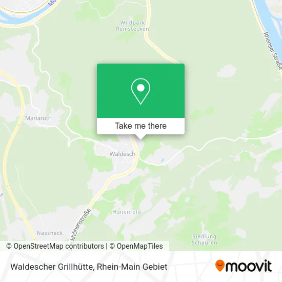 Карта Waldescher Grillhütte