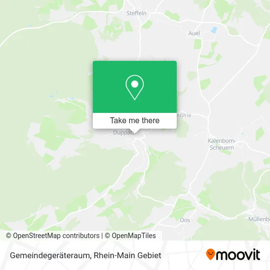 Карта Gemeindegeräteraum