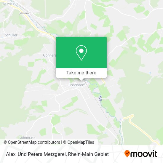 Карта Alex' Und Peters Metzgerei