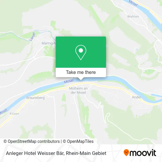 Карта Anleger Hotel Weisser Bär