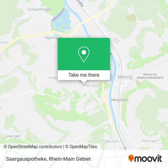 Карта Saargauapotheke