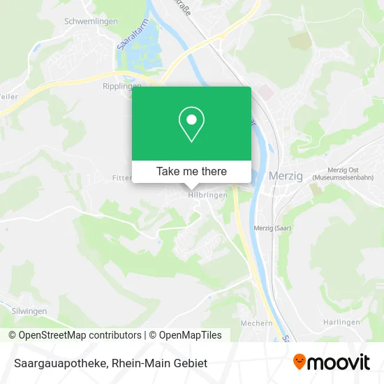 Карта Saargauapotheke