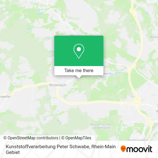 Карта Kunststoffverarbeitung Peter Schwabe