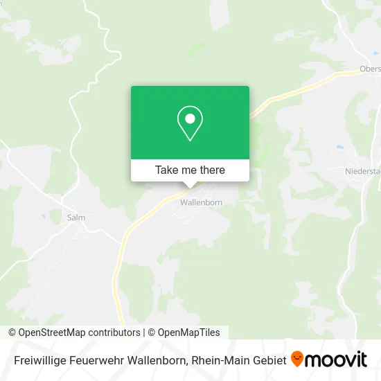 Карта Freiwillige Feuerwehr Wallenborn