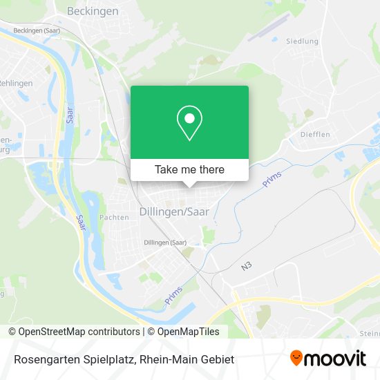 Карта Rosengarten Spielplatz