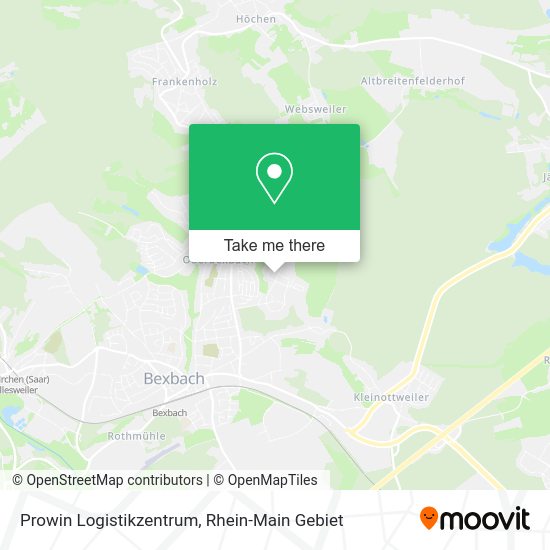 Карта Prowin Logistikzentrum