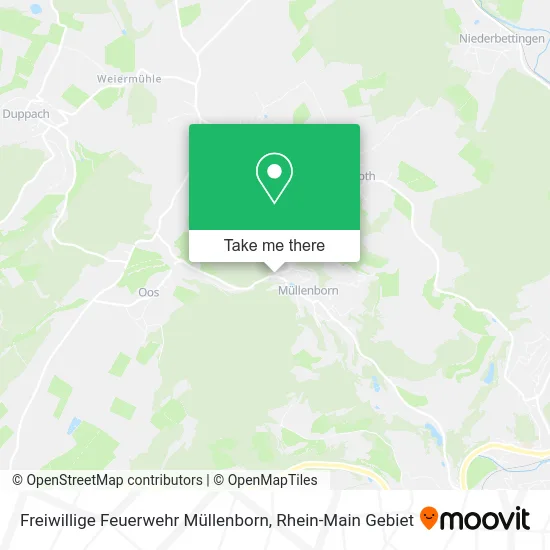 Карта Freiwillige Feuerwehr Müllenborn