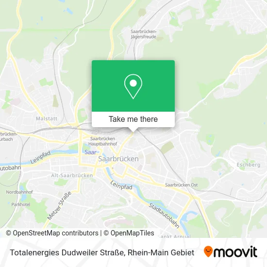 Карта Totalenergies Dudweiler Straße