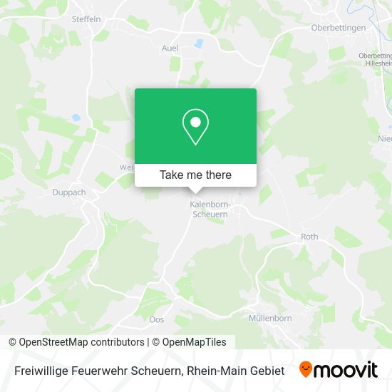 Карта Freiwillige Feuerwehr Scheuern
