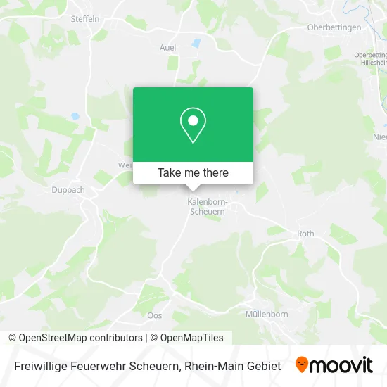 Карта Freiwillige Feuerwehr Scheuern