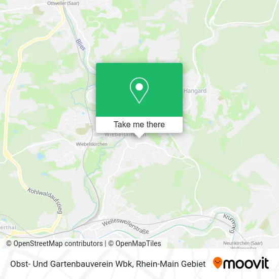 Карта Obst- Und Gartenbauverein Wbk