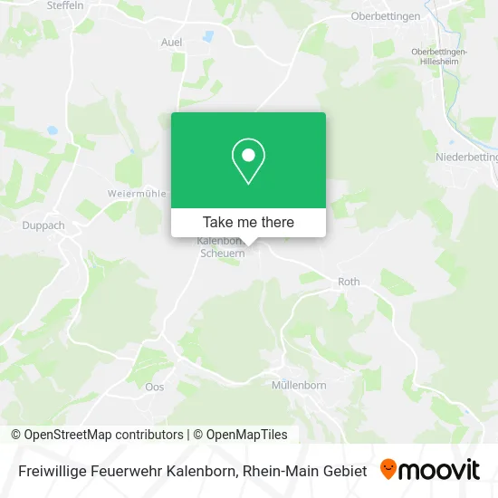 Карта Freiwillige Feuerwehr Kalenborn