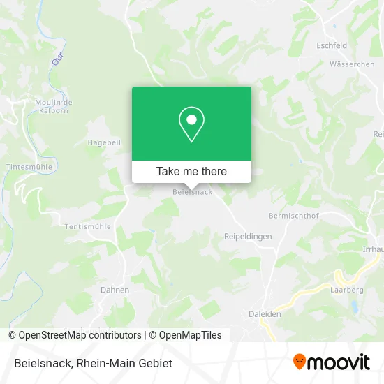 Карта Beielsnack