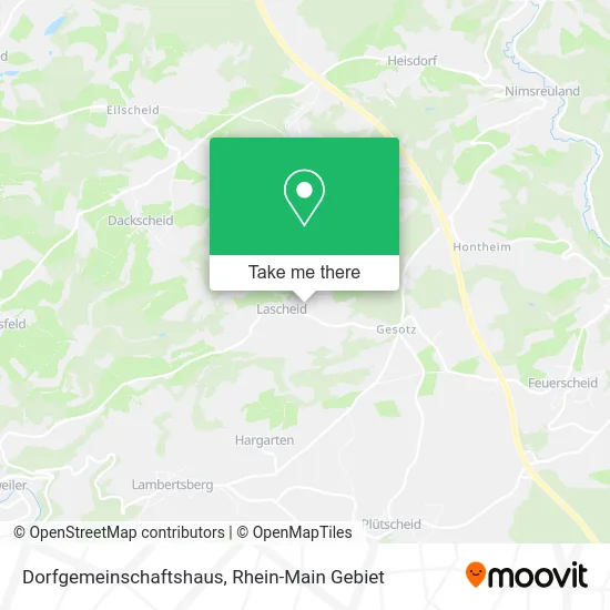 Карта Dorfgemeinschaftshaus