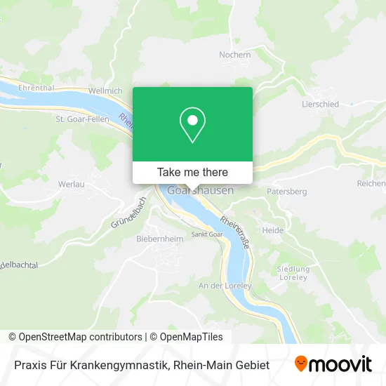 Карта Praxis Für Krankengymnastik