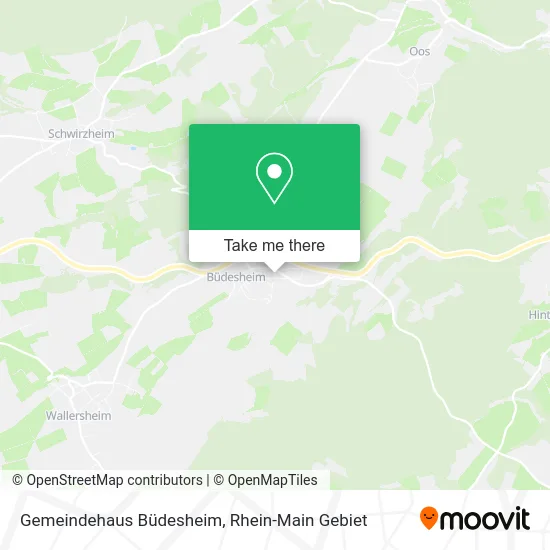 Карта Gemeindehaus Büdesheim