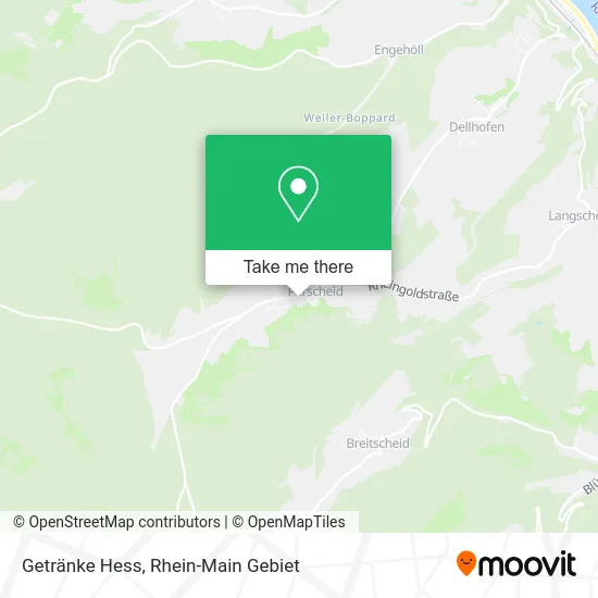 Карта Getränke Hess