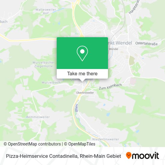 Карта Pizza-Heimservice Contadinella