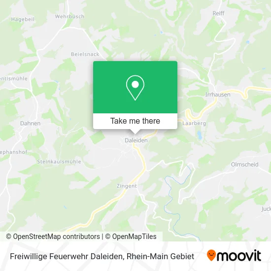 Карта Freiwillige Feuerwehr Daleiden
