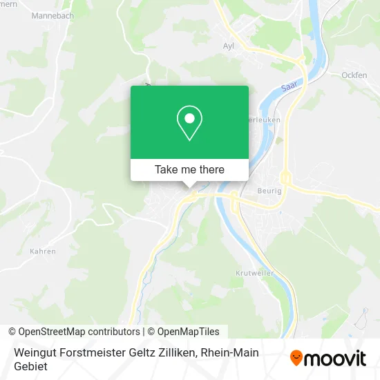 Карта Weingut Forstmeister Geltz Zilliken